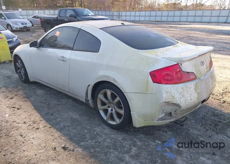 2007 Infiniti G35 z USA, uszkodzony, nr VIN JNKCV54E37M904864